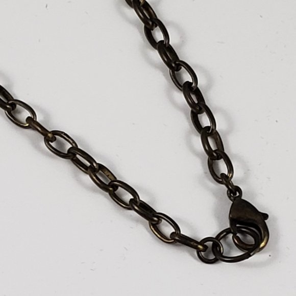 ✨3 for $25💎 OLIVE GREEN-WOOD BEAD NECKLACE - Picture 9 of 9